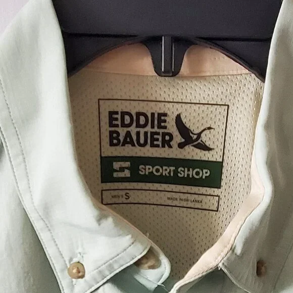 SALE! Men's Eddie Bauer Rainer Ripstop Shirt - UPF 50+ Size: S Great Gift! NWT! - Picture 3 of 10